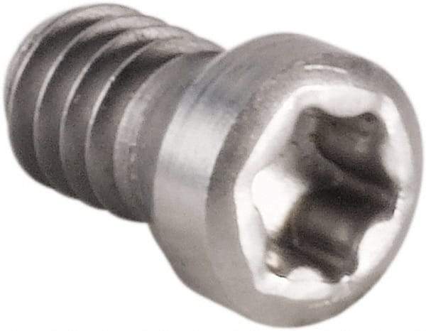 Kennametal - Torx Cap Screw for Indexable Milling Cutters - M2x0.4 Thread, For Use with Inserts - Americas Industrial Supply