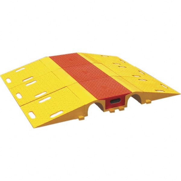 Checkers - On Floor Cable Covers Cover Material: Polyurethane Number of Channels: 1 - Americas Industrial Supply