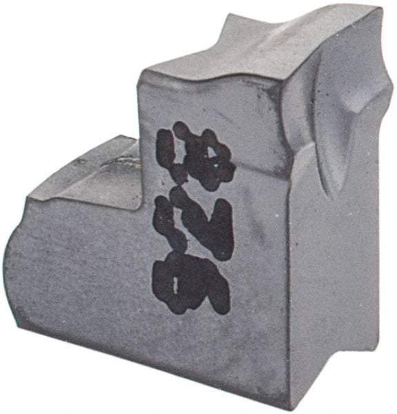 Iscar - TAG J IC928 Grade, 0.1575" Cutting Width, Carbide Cutoff Insert - 4° Right Hand Lead Angle, 0.0094" Cnr Rad, TiAlN Coated, Single End - Americas Industrial Supply