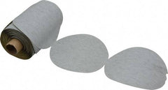 3M - 5" Diam, 280 Grit Silicon Carbide Adhesive PSA Disc - Very Fine Grade, Gray, A Weighted Backing, Flexible, Use with Random Orbital Sanders - Americas Industrial Supply