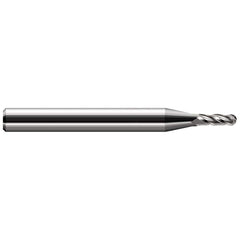 Harvey Tool - Ball End Mills; Mill Diameter (Inch): 9/64 ; Mill Diameter (Decimal Inch): 0.1406 ; Number of Flutes: 2 ; Length of Cut (Inch): 9/16 ; Length of Cut (Decimal Inch): 0.5620 ; Material: Solid Carbide - Exact Industrial Supply