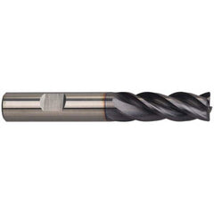 Guhring - 3/4", 1-1/2" LOC, 3/4" Shank Diam, 4" OAL, 4 Flute, Solid Carbide Square End Mill - Americas Industrial Supply