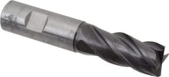 Guhring - 20mm, 38mm LOC, 20mm Shank Diam, 104mm OAL, 4 Flute, Solid Carbide Square End Mill - Single End, FIREX Finish, Spiral Flute, 35/38° Helix, Centercutting, Right Hand Cut, Right Hand Flute, Series 3732 - Americas Industrial Supply