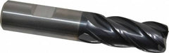 Guhring - 3/4" Diam 4 Flute Solid Carbide 0.062" Corner Radius End Mill - Americas Industrial Supply