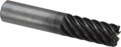 Guhring - 3/4", 8 Flute, Single End, Solid Carbide, 1/16" Corner Radius End Mill - 4" OAL, 45° Helix, Right Hand Flute, 1-1/2" LOC, Right Hand Cut - Americas Industrial Supply