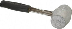 American Hammer - 5 Lb Head 2" Face Lead Alloy Hammer - 10" OAL, Steel Handle with Grip - Americas Industrial Supply