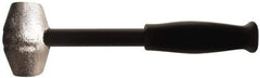 American Hammer - 2 Lb Head Mallet - 10" OAL, 9" Long Steel Handle with Grip - Americas Industrial Supply