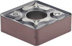 Iscar - CNMG433 TF Grade IC806 Carbide Turning Insert - TiAlN Finish, 80° Diamond, 1/2" Inscr Circle, 3/16" Thick, 3/64" Corner Radius - Americas Industrial Supply
