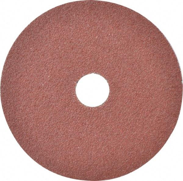 Camel Grinding Wheels - 5" Diam 7/8" Hole 36 Grit Fiber Disc - Very Coarse Grade, Aluminum Oxide, 12,200 Max RPM - Americas Industrial Supply