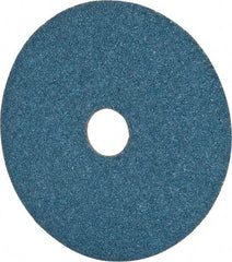 Camel Grinding Wheels - 5" Diam 7/8" Hole 36 Grit Fiber Disc - Very Coarse Grade, Zirconia Alumina, 12,200 Max RPM - Americas Industrial Supply