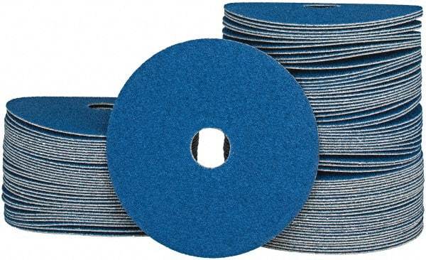 Camel Grinding Wheels - 5" Diam 7/8" Hole 50 Grit Fiber Disc - Coarse Grade, Zirconia Alumina, 12,200 Max RPM - Americas Industrial Supply