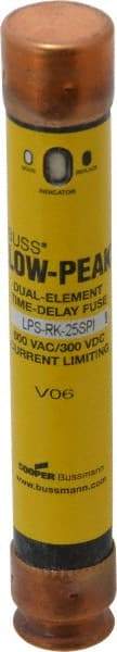 Cooper Bussmann - 300 VDC, 600 VAC, 25 Amp, Time Delay General Purpose Fuse - Fuse Holder Mount, 127mm OAL, 100 at DC, 300 at AC (RMS) kA Rating, 13/16" Diam - Americas Industrial Supply