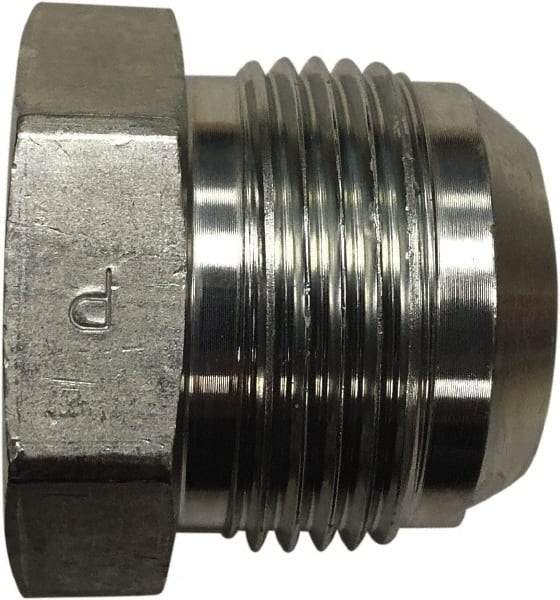 Parker - 5/16" Tube OD, 37° Steel Flared Tube Plug - Unthreaded Flare Ends - Americas Industrial Supply