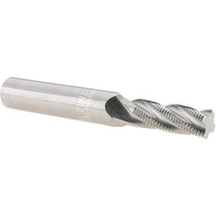 Scientific Cutting Tools - M12x1.00 Metric Fine, 0.4" Cutting Diam, 4 Flute, Solid Carbide Helical Flute Thread Mill - Internal/External Thread, 1.079" LOC, 3-1/2" OAL, 1/2" Shank Diam - Americas Industrial Supply