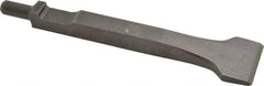 Made in USA - 1-3/8" Head Width, 7" OAL, 1/2" Shank Diam, Scaling Chisel - Square Drive, Square Shank, Alloy Steel - Americas Industrial Supply