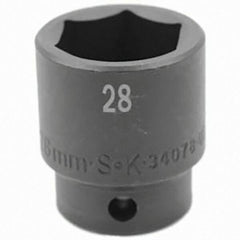 SK - Impact Socket - 1/2"DR 28MM IMPACT SOCKET - Americas Industrial Supply