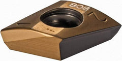 Iscar - T290 LNMT100405 TR Grade IC808 Carbide Milling Insert - TiAlN/AlTiN/TiN Finish, 0.35" Thick, 0.51mm Corner Radius - Americas Industrial Supply