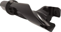 Allied Machine and Engineering - 24 to 25.78mm Diam, 3xD, 3-5/64" Max Depth, 1" Shank Diam, 6-49/64" OAL, Replaceable Tip Drill - Series 24 - Americas Industrial Supply