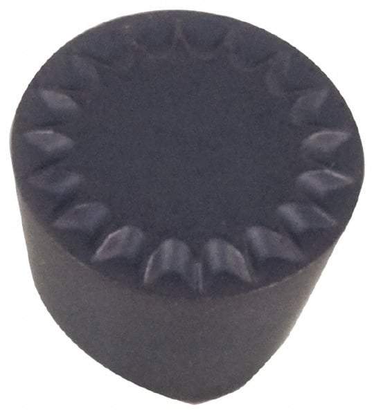 Kennametal - RPGV35 MP Grade KCS10 Carbide Turning Insert - AlTiN Finish, Round, 3/8" Inscr Circle, 5/16" Thick - Americas Industrial Supply