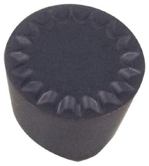 Kennametal - RPGV35 MP Grade KCS10 Carbide Turning Insert - AlTiN Finish, Round, 3/8" Inscr Circle, 5/16" Thick - Americas Industrial Supply