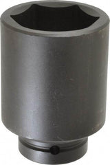 Proto - 1" Drive 2-1/2" Deep Impact Socket - 6 Points, 4-7/8" OAL - Americas Industrial Supply
