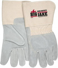 MCR Safety - Size L (9) Leather Work Gloves - Uncoated, Paired - Americas Industrial Supply