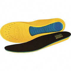MEGAComfort - 14 to 15 Men's Memory Foam & Gel Comfort Insoles - Full Length Soles - Americas Industrial Supply