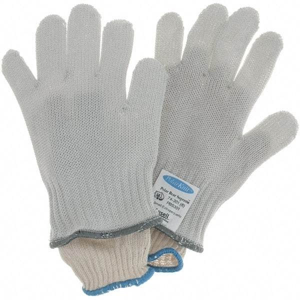 Ansell - Size XS, ANSI Cut Lvl 5, Abrasion Lvl 3, Cut Resistant Gloves - White - Americas Industrial Supply