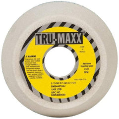 Tru-Maxx - 5" Diam, 1-3/4" Hole Size, 1-3/4" Overall Thickness, 46 Grit, Type 11 Tool & Cutter Grinding Wheel - Coarse Grade, Aluminum Oxide, I Hardness, 4,585 RPM - Americas Industrial Supply