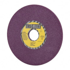Tru-Maxx - 7" Diam x 1-1/4" Hole x 1/4" Thick, J Hardness, 46 Grit Surface Grinding Wheel - Aluminum Oxide, Type 1, Coarse Grade, 3,600 Max RPM, No Recess - Americas Industrial Supply