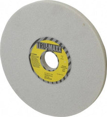 Tru-Maxx - 7" Diam x 1-1/4" Hole x 1/4" Thick, K Hardness, 60 Grit Surface Grinding Wheel - Aluminum Oxide, Type 1, Medium Grade, 3,600 Max RPM, No Recess - Americas Industrial Supply