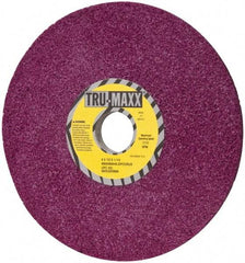 Tru-Maxx - 8" Diam x 1-1/4" Hole x 1/2" Thick, G Hardness, 46 Grit Surface Grinding Wheel - Aluminum Oxide, Type 1, Coarse Grade, 3,105 Max RPM, No Recess - Americas Industrial Supply