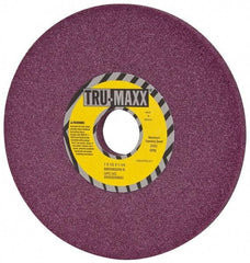 Tru-Maxx - 7" Diam x 1-1/4" Hole x 1/2" Thick, K Hardness, 46 Grit Surface Grinding Wheel - Aluminum Oxide, Type 1, Coarse Grade, 3,600 Max RPM, No Recess - Americas Industrial Supply