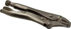 Paramount - 5" OAL Curved Jaw Locking Pliers - 1-1/8" Jaw Opening, Standard Handle - Americas Industrial Supply