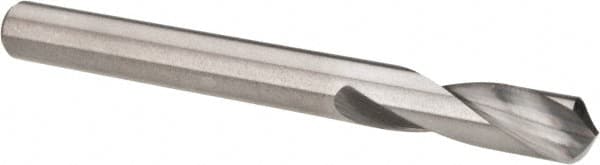 Accupro - 3/16" Body Diam, 120°, 2" OAL, Solid Carbide Spotting Drill - Americas Industrial Supply