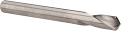 Accupro - 1/4" Body Diam, 120°, 2-1/2" OAL, Solid Carbide Spotting Drill - Americas Industrial Supply