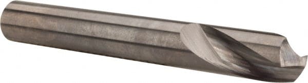 Accupro - 3/8" Body Diam, 120°, 3" OAL, Solid Carbide Spotting Drill - Americas Industrial Supply