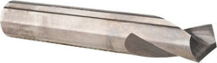 Accupro - 1/2" Body Diam, 120°, 3" OAL, Solid Carbide Spotting Drill - Americas Industrial Supply