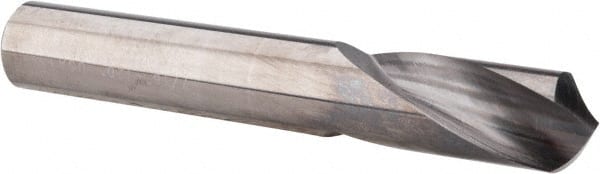 Accupro - 7/16" Body Diam, 120°, 3" OAL, Solid Carbide Spotting Drill - Americas Industrial Supply