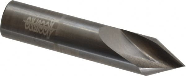 Accupro - 5/8" Body Diam, 60°, 3" OAL, Solid Carbide Spotting Drill - Americas Industrial Supply