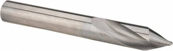 Accupro - 5/16" Body Diam, 60°, 2-1/2" OAL, Solid Carbide Spotting Drill - Americas Industrial Supply