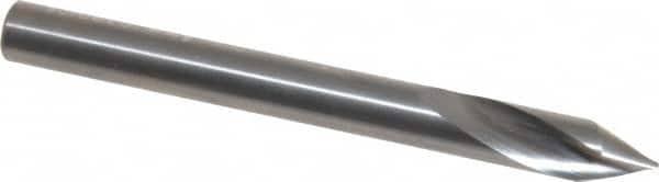 Accupro - 6mm Body Diam, 60°, 63mm OAL, Solid Carbide Spotting Drill - Americas Industrial Supply