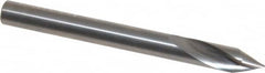 Accupro - 6mm Body Diam, 60°, 63mm OAL, Solid Carbide Spotting Drill - Americas Industrial Supply