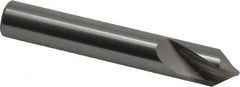 Accupro - 12mm Body Diam, 90°, 76mm OAL, Solid Carbide Spotting Drill - Americas Industrial Supply