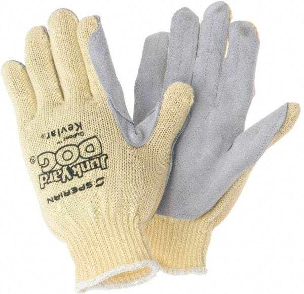 Perfect Fit - Size 2XL, ANSI Cut Lvl 3, Abrasion Lvl 1, PVC Coated Cut Resistant Gloves - Yellow, Paired - Americas Industrial Supply