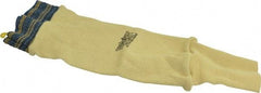 PRO-SAFE - Size Universal, Yellow ATA Cut Resistant Sleeve - 18" Long Sleeve, Cut Resistance Level 4, Elastic Opening at Both Ends - Americas Industrial Supply
