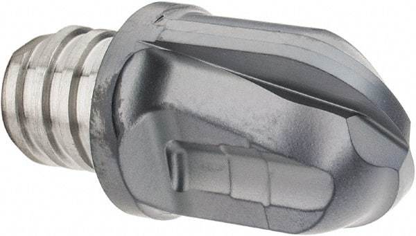 Iscar - MM HRF Grade IC903 Carbide Ball Nose Milling Tip Insert - TiAlN Finish, 2 Flutes, 1/2" Cutting Diam, 1/2" Depth of Cut, 0.64" Extension - Americas Industrial Supply