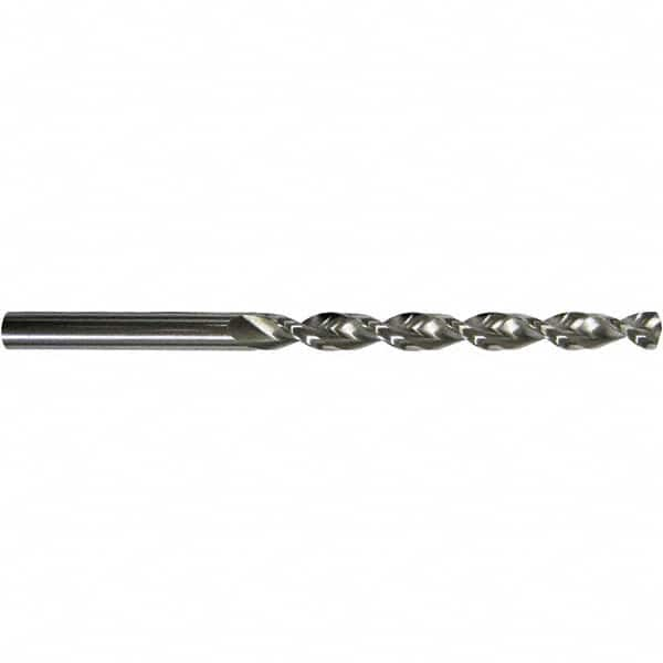 Taper Length Drill Bit: 0.2520″ Dia, 130 ° Bright/Uncoated, RH Cut, Parabolic Flute, Straight Shank, Series 501