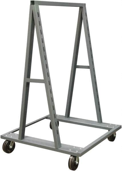 Durham - 2,500 Lb Capacity, Steel Adjust-A-Tray Truck - 38" Long x 40" Wide x 64" High - Americas Industrial Supply