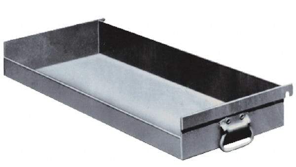 Durham - 1 Shelf, Steel Open Front Hook-On Tray - 36" Long x 15" Wide x 6" High - Americas Industrial Supply